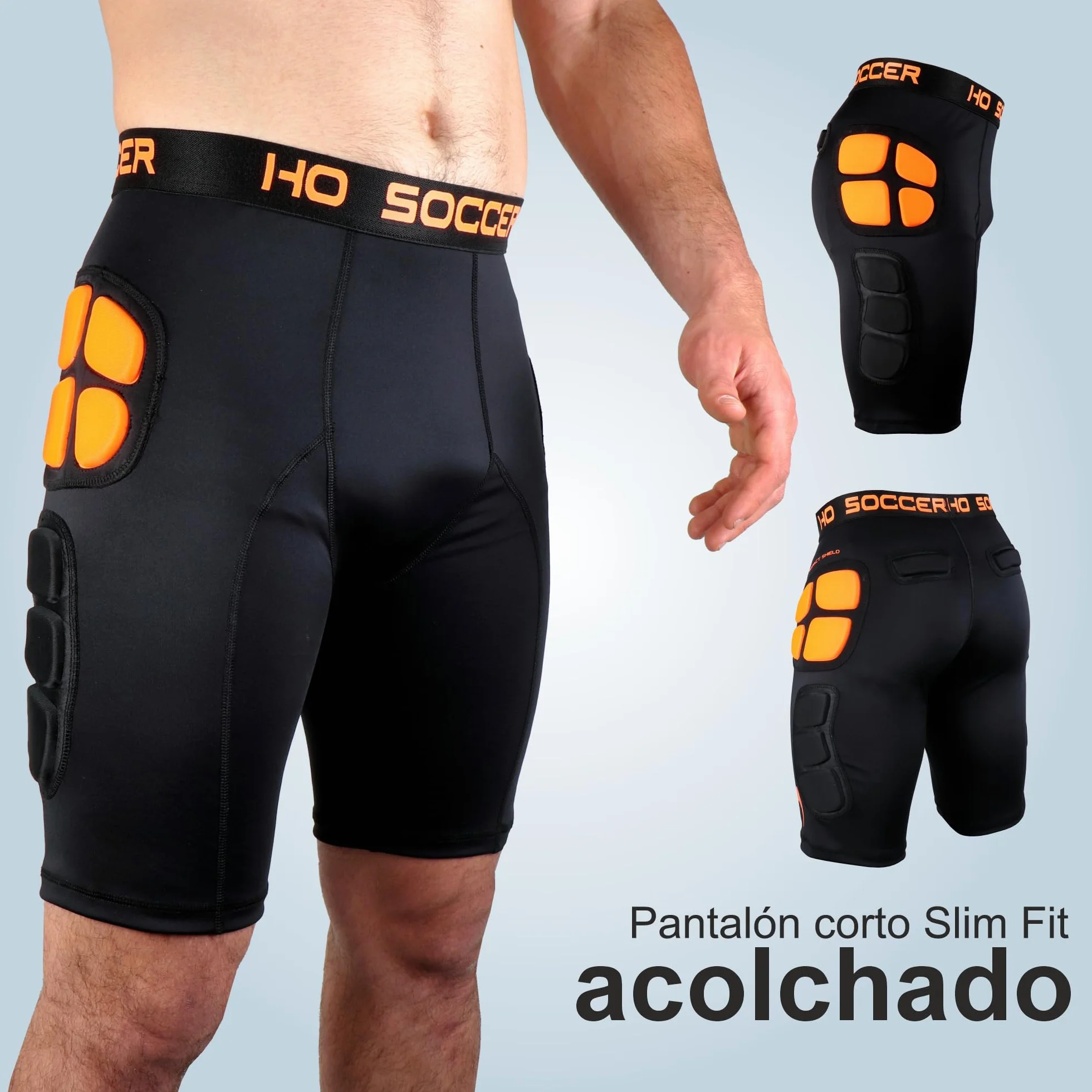 Ho Soccer Short Impact Shield SR - Short de Gardien de But - Short Gardien de But - Mixte