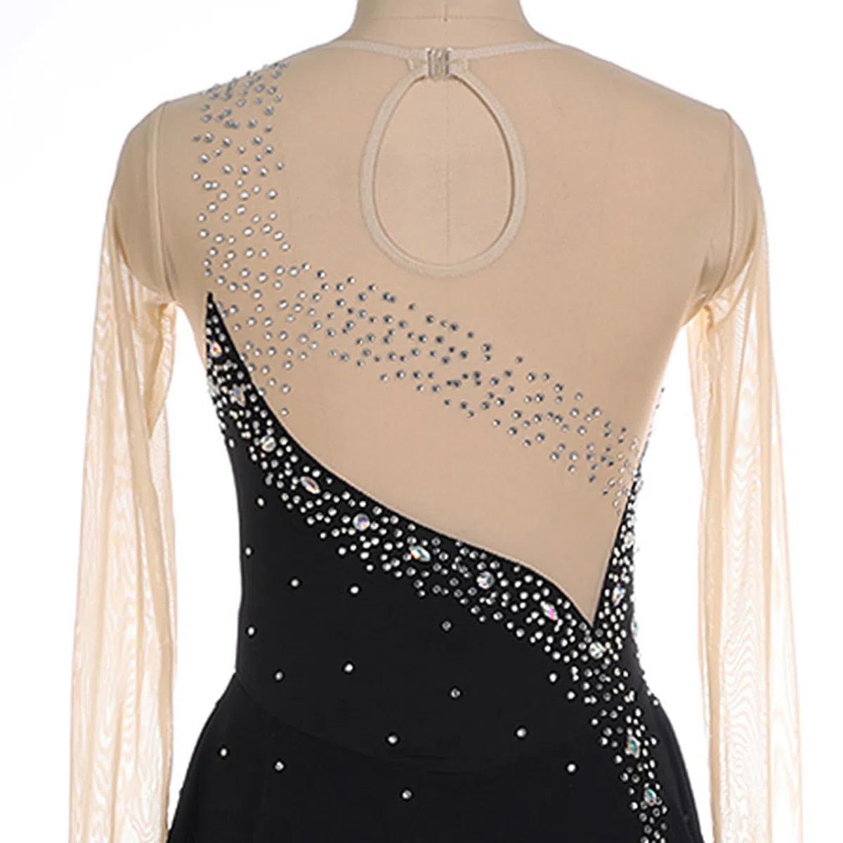 Robe de Patinage Artistique Professionnel pour Femmes, Faite à la Main, pour la Compétition et la Pratique, Patinage Artistique, Combinaison de Gymnastique pour Filles