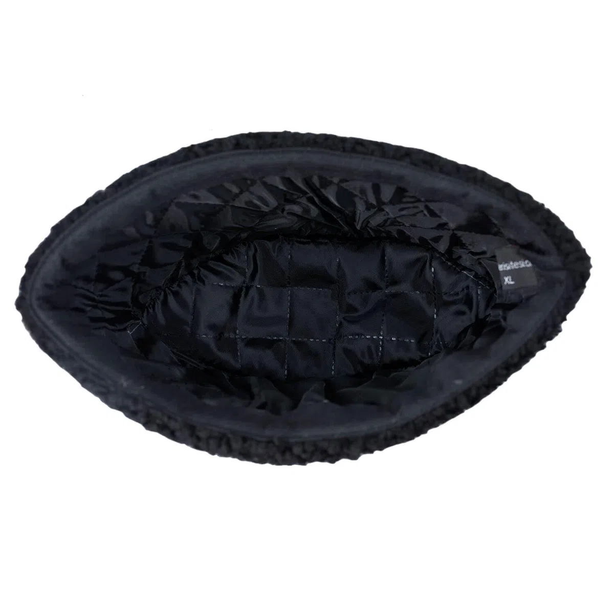 Atatürk Hat - Peau de mouton noire - Chapeau d'hiver - Chapeau en cuir fait main - Kalpak Anatolien - Crescent et étoile turques - Idée cadeau unique, Noir , XS