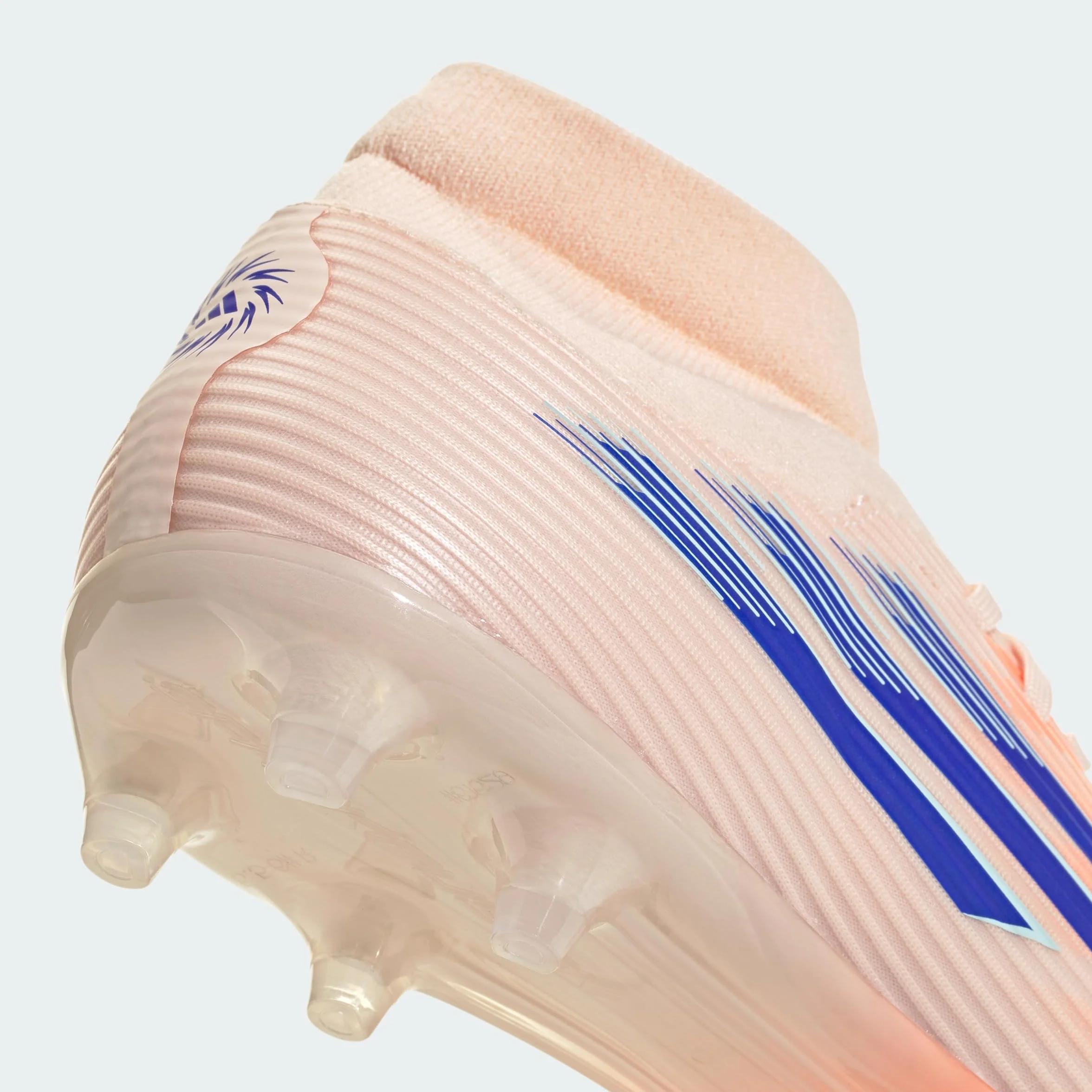 adidas Chaussures de Football Sparkfusion Elite F50 pour Femme - Sol Fixe/Gazon Artificiel, Orange, 40 EU