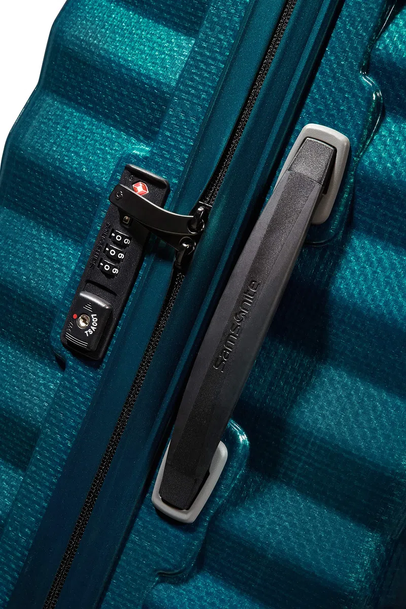 Samsonite Lite -Shock - Spinner XL Suitcase, 81 cm, 124 L, Bleu (Bleu à Essence)