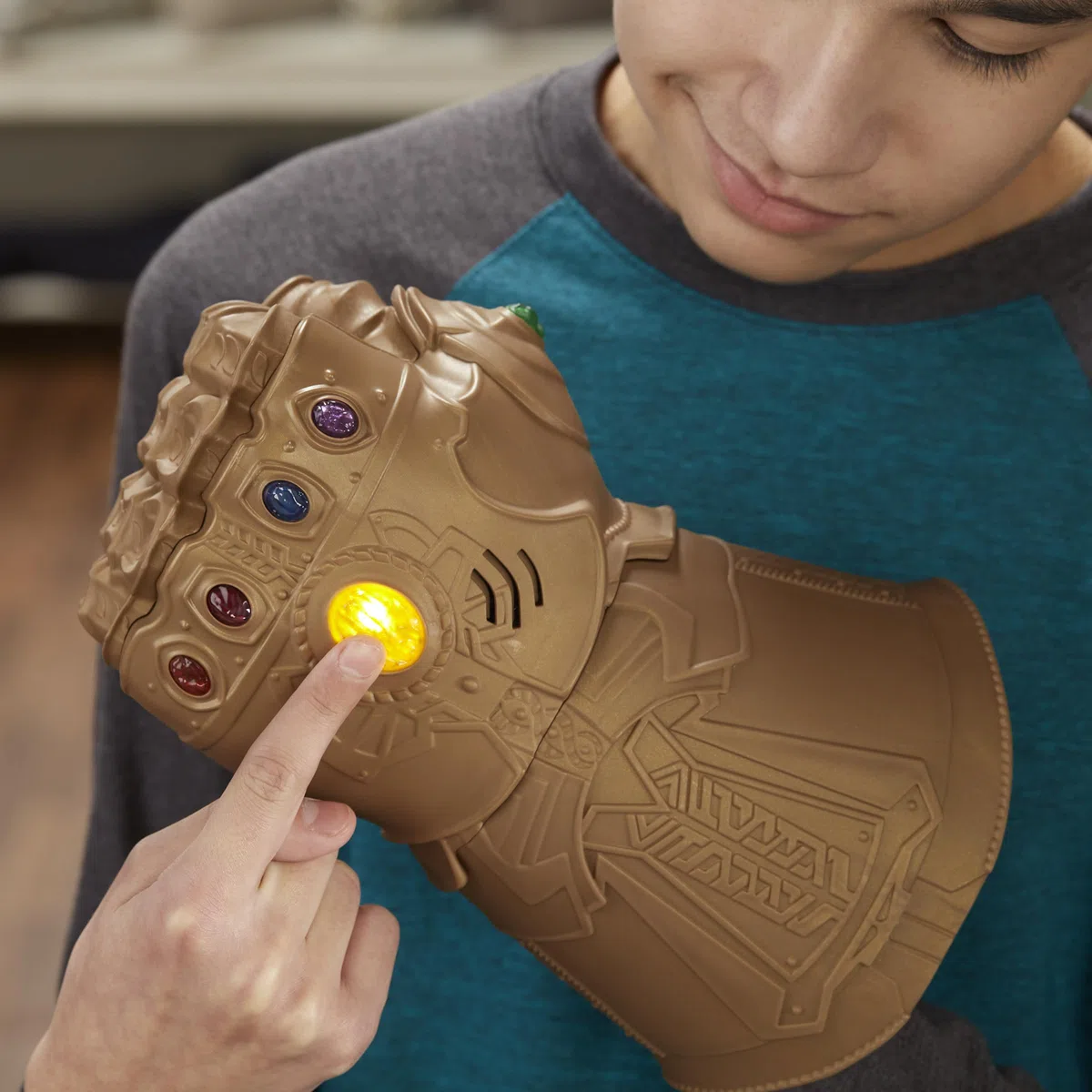 Marvel Avengers Electronic Fist Roleplay Toy with Lights and Sounds Multicolor