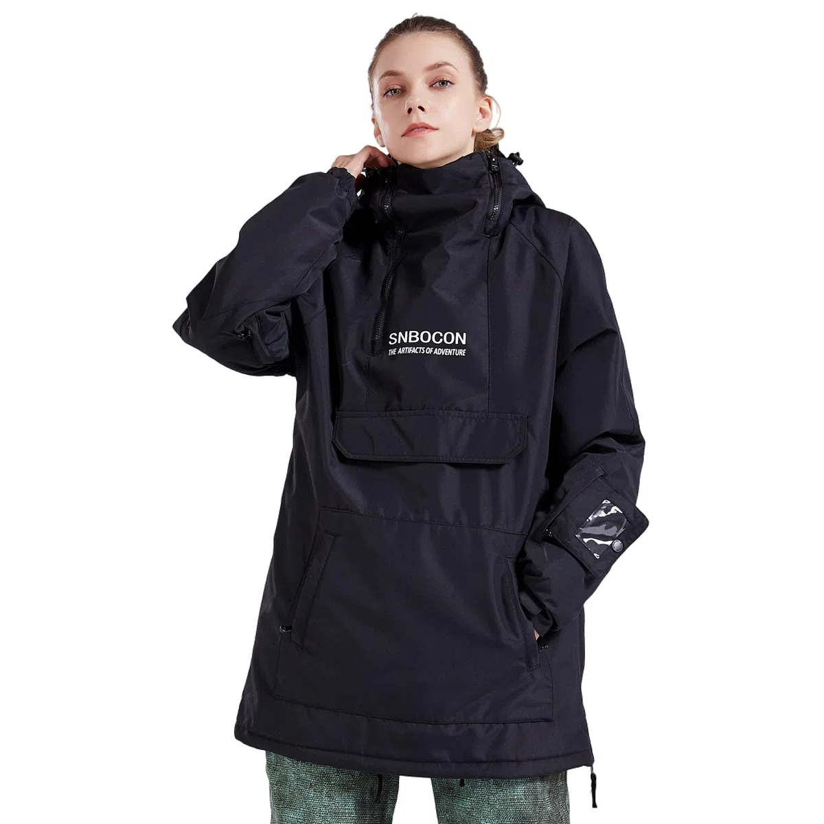 Bluemagic Vestes de Ski Femme, Blouson Hiver Femme, Extérieur Vêtements Thermiques Coupe-vent Etanche à l'humidité Chaud Respirant Neige Ski Marche Camping Manteau